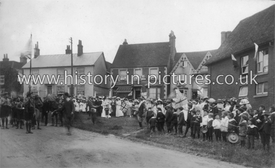 High Street junction Vine Street, Gt Bardfield, Essex. c.1911